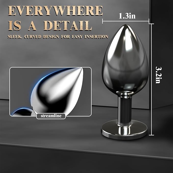 Stainless Steel Butt Plug